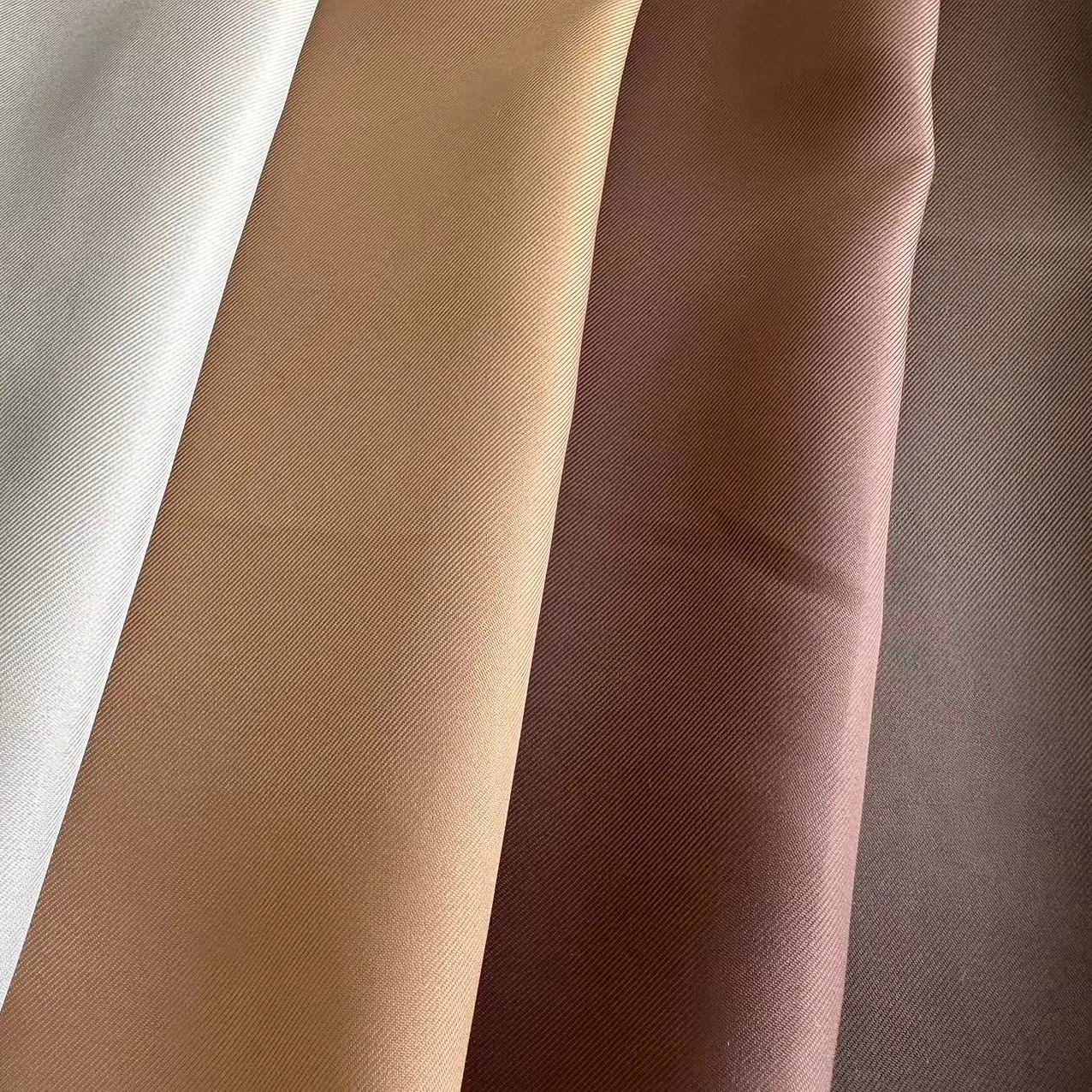 High Quality 75D Super Soft Solid 100 Polyester Custom Suit Lining Woven Fabric for blazer