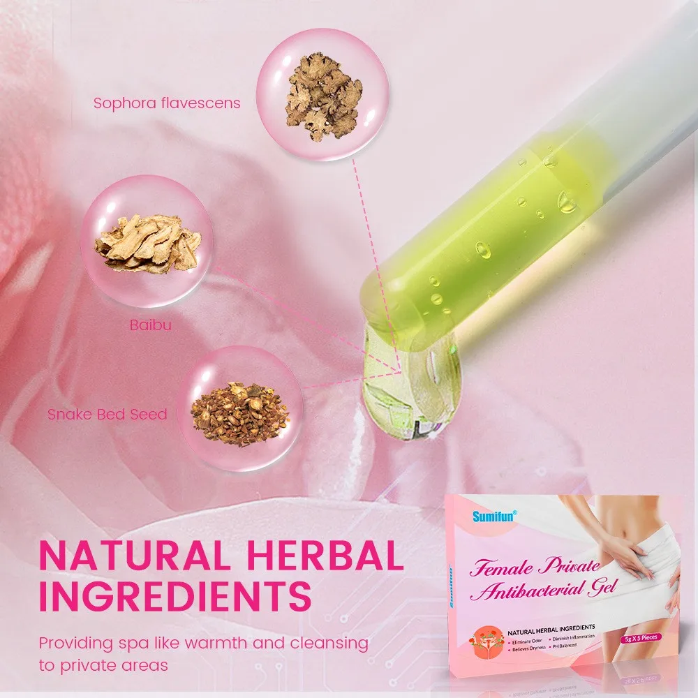 Sophora Flavescens Herbal Shrink Yoni Gel Feminine Care Hygiene Product Vagina Cream Lubricant Gel Vaginal Tightening Gel