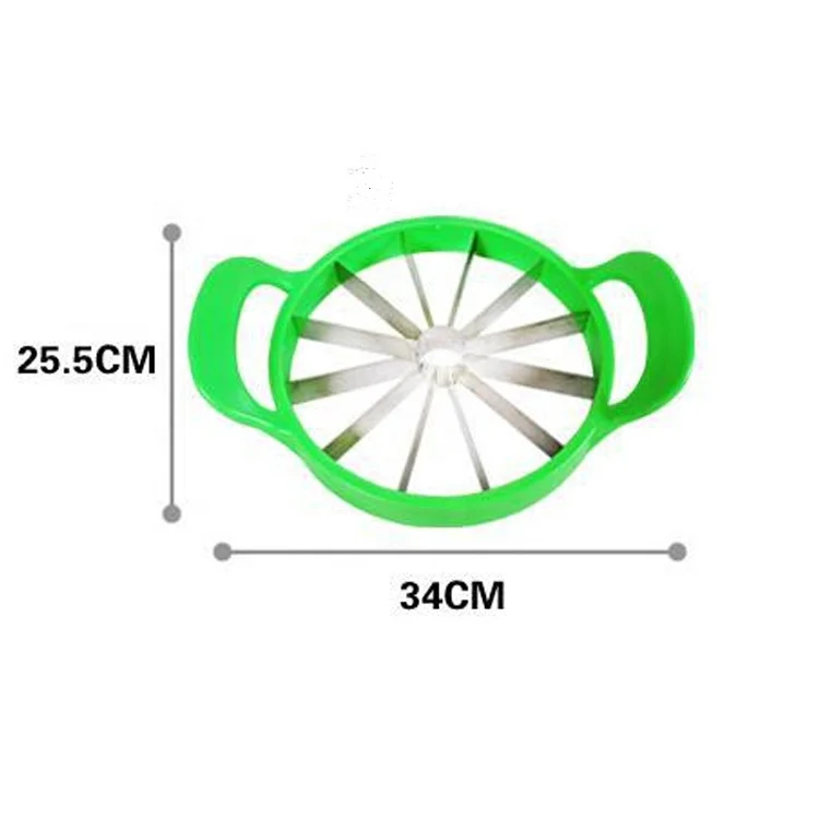 New Originality Stainless Steel Watermelon Cutter Corer Slicer Fruit Slicer Vegetable Fruit Cutter