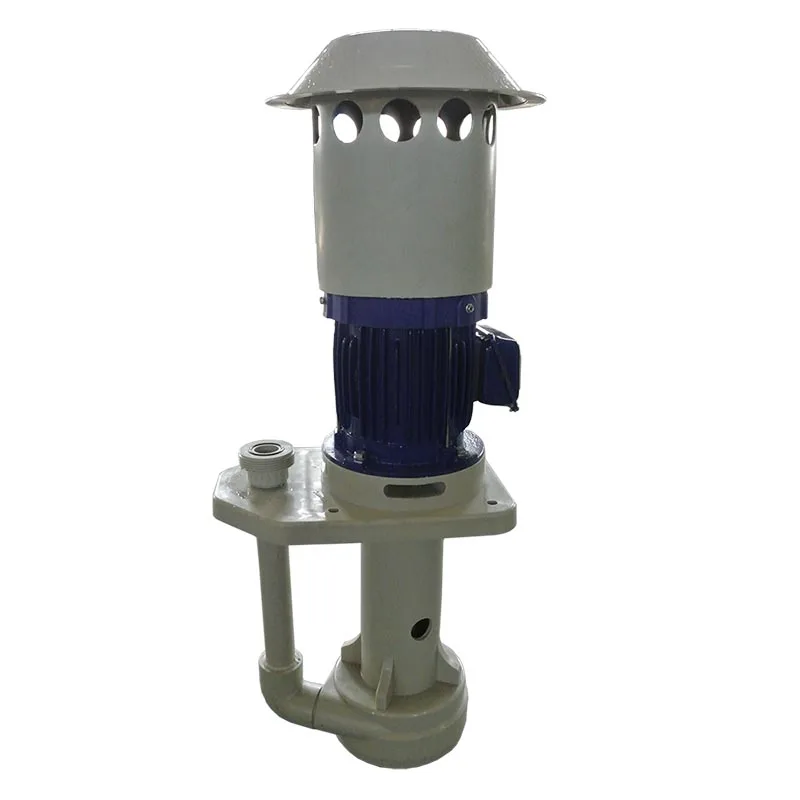Industrial high efficiency centrifugal acid and alkali resistant PP tank vertical pump