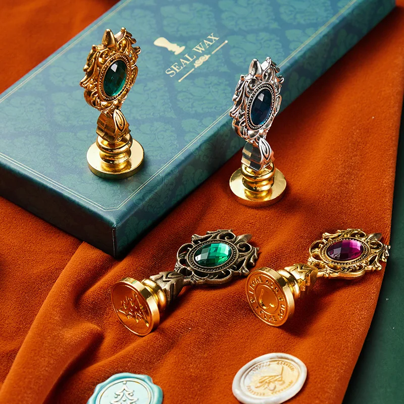 High Quality Wax Seal Stamp Set Kit With Seal Wax Stamps Birthday Gift Customized Logo Seal Stamp Wax