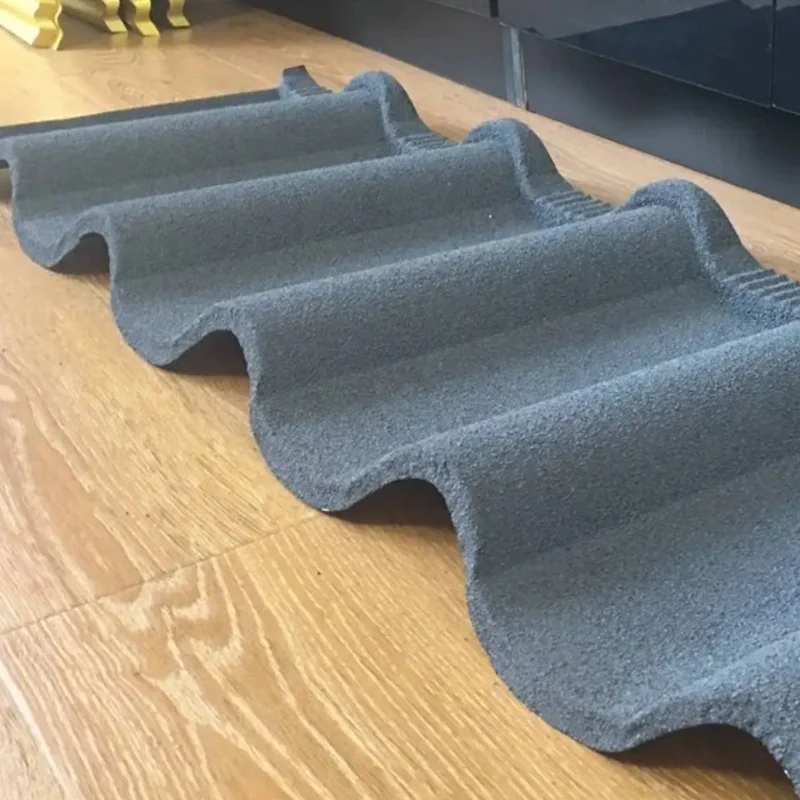 Professional Porcelain Roof Tiles Solar Roofing Slate Tiles Stone Coated Metal Roof Tile