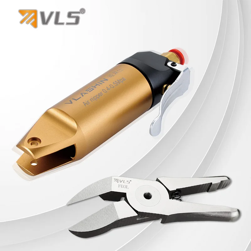 VLASHIN  LS-10-FD3L Hot Sale  Extended diagonal pneumatic scissors shall be used for pipe nozzle / tape nozzle shear