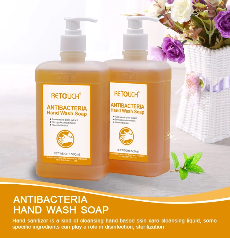 Hand Washing Liquid Hand Soap with Low Foam