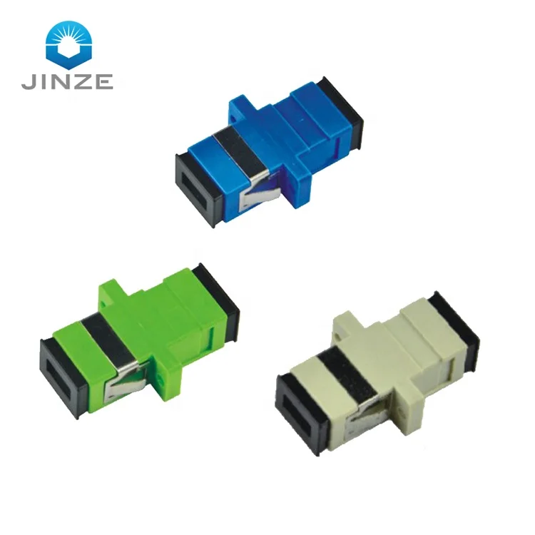 SC APC Single Mode optical fiber adapter