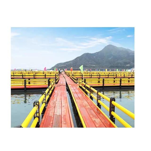 2022 durable hdpe  Aquaculture Traps Fish Farming Cage Float  Lake Albert