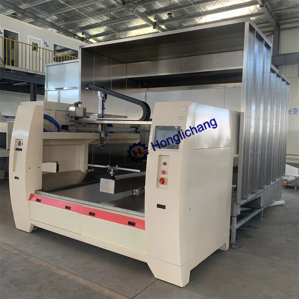 5 - axis Automatic Linear Robotic Painting Machine for Car Parts
