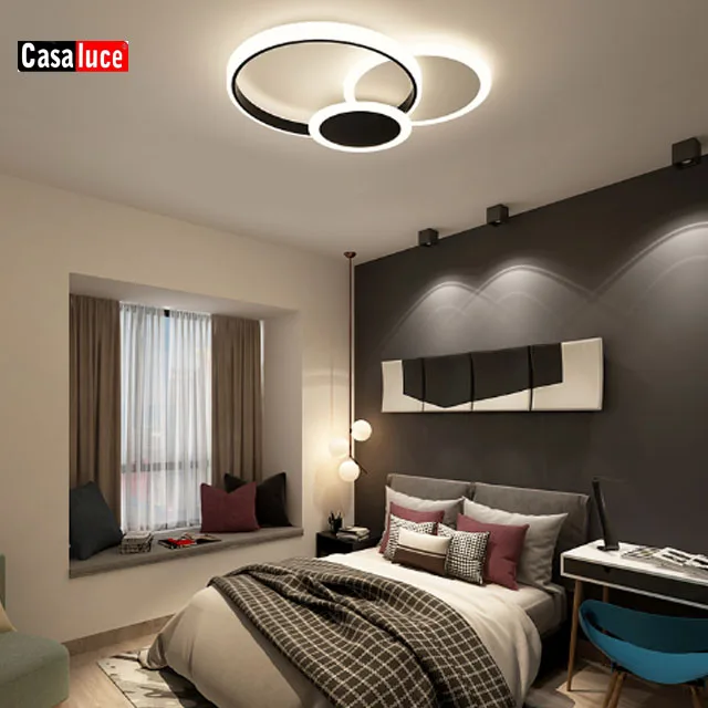 
energy saving led ceiling lamp aluminum and acrylic modern lighting hot sale 