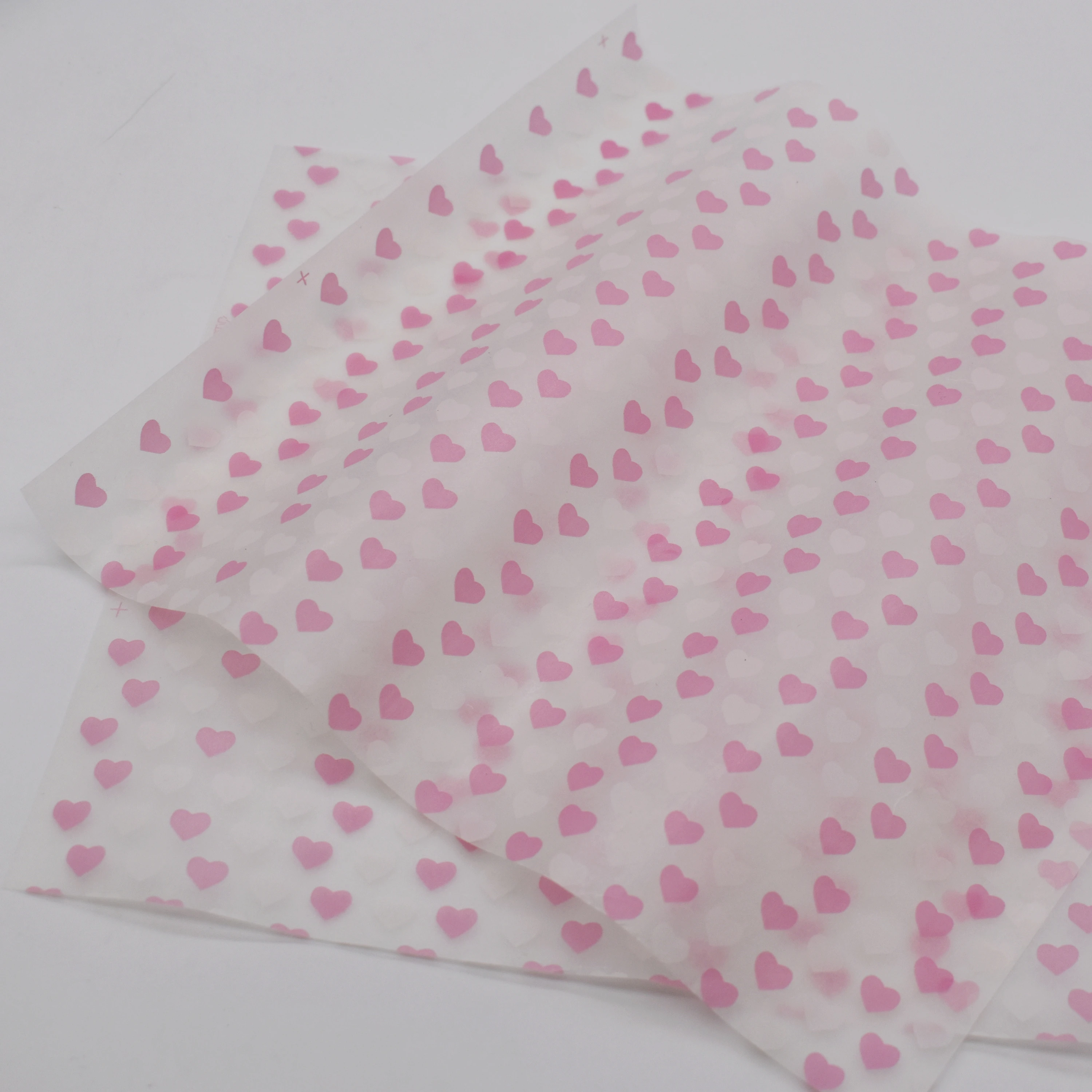 free sample heat resistant colored greaseproof paper wax paper for sandwich candy bread