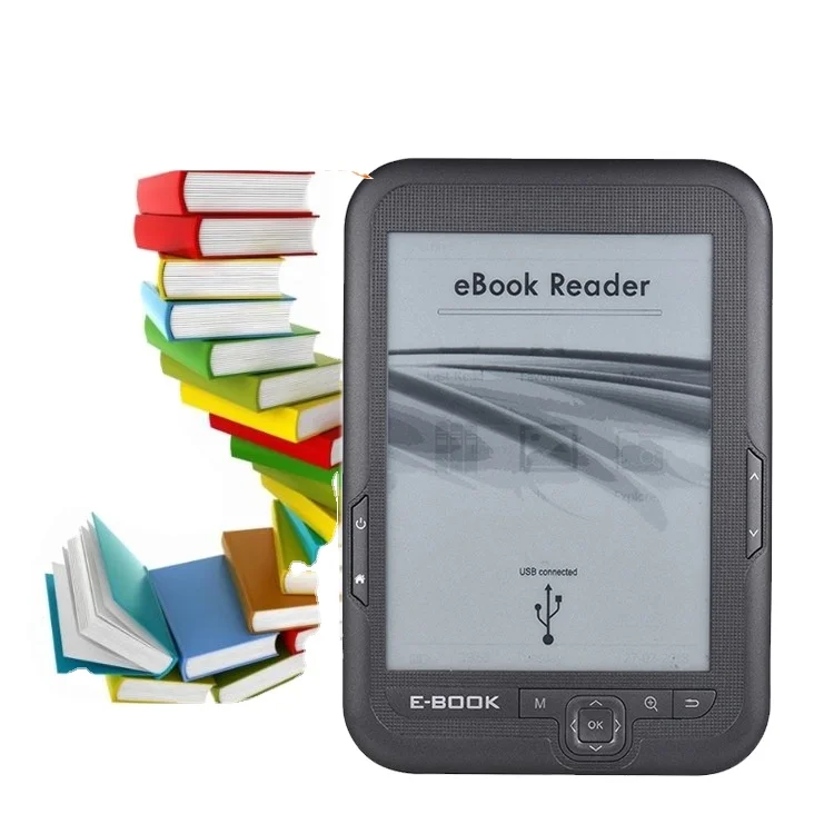 BK6006 4//32G ink screen e-book reader 6 inch prison study review novel doc electronic paper reading eBook reader