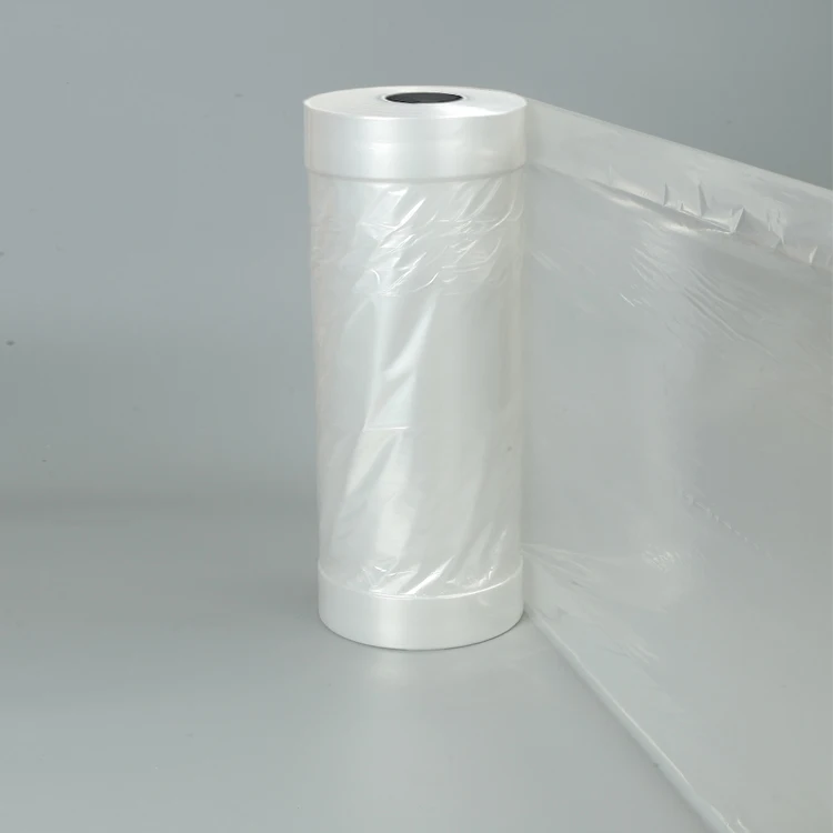 Custom logo polypropylene waterproof hanging dry cleaners garment long bag luxury clothes coat suit garment cover bags