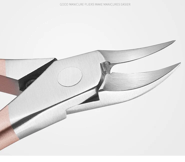 Stainless steel Professional oem High quality three colors Nail nipper Cuticle nipper