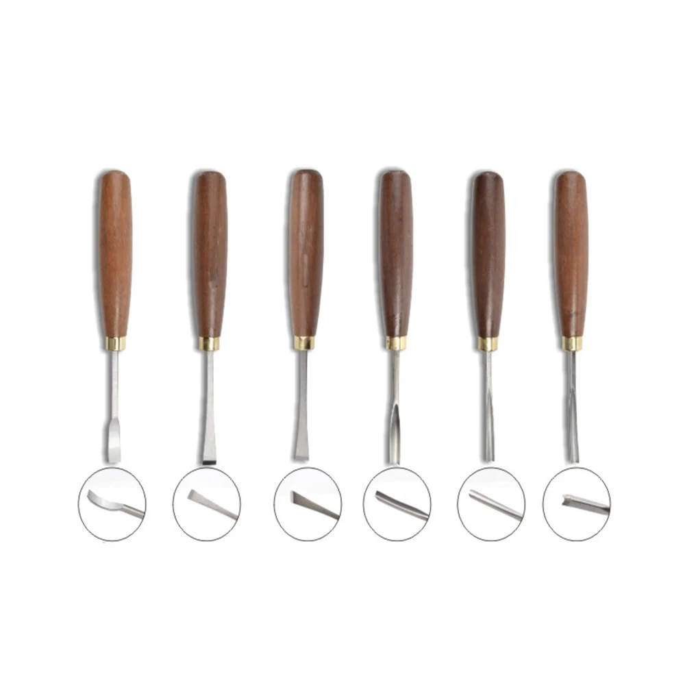 Hot selling  6pcs Wood Carving Chisel  set woodworking  chisel