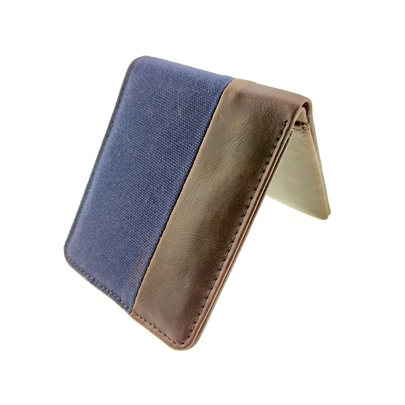 2022 Slim Minimalist Stylish Wollet Fashion Branded Cartera Rfid Mens Wallets Slim Leather Crypto Wallet