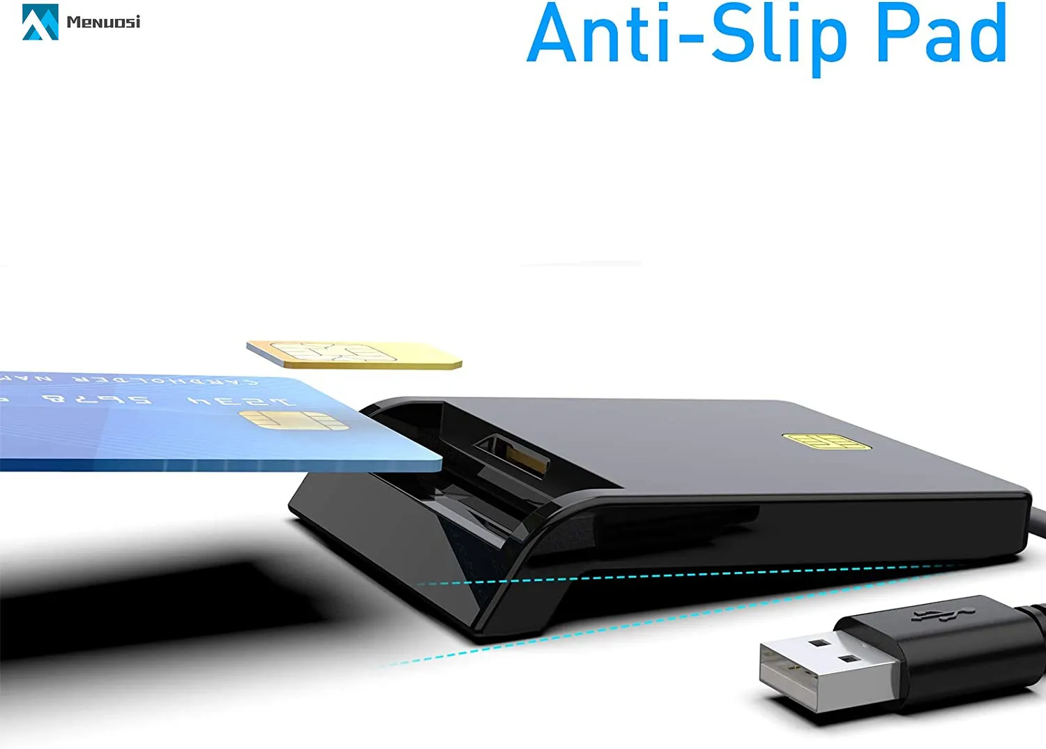 New Product Payment Id Emv Credit Chip Usb Card Reader Sim Card Reader