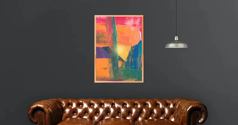 Classic Abstract Painting Wall Art Canvas Fine art Prints poster Modern Home Decor for Living Room
