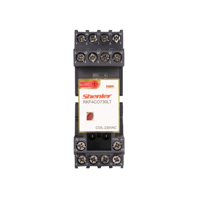 Shenler RKF4CO524LT + SKB14-E промышленности реле совместимый Изготовленный На Заказ Миниатюрный общего Блок изготовителя