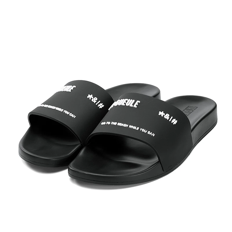 Soft Pu Custom Sandals  Slippers Custom 3d  Slides Slippers Footwear Custom Logo Embossed Slide Designer Slippers For Men