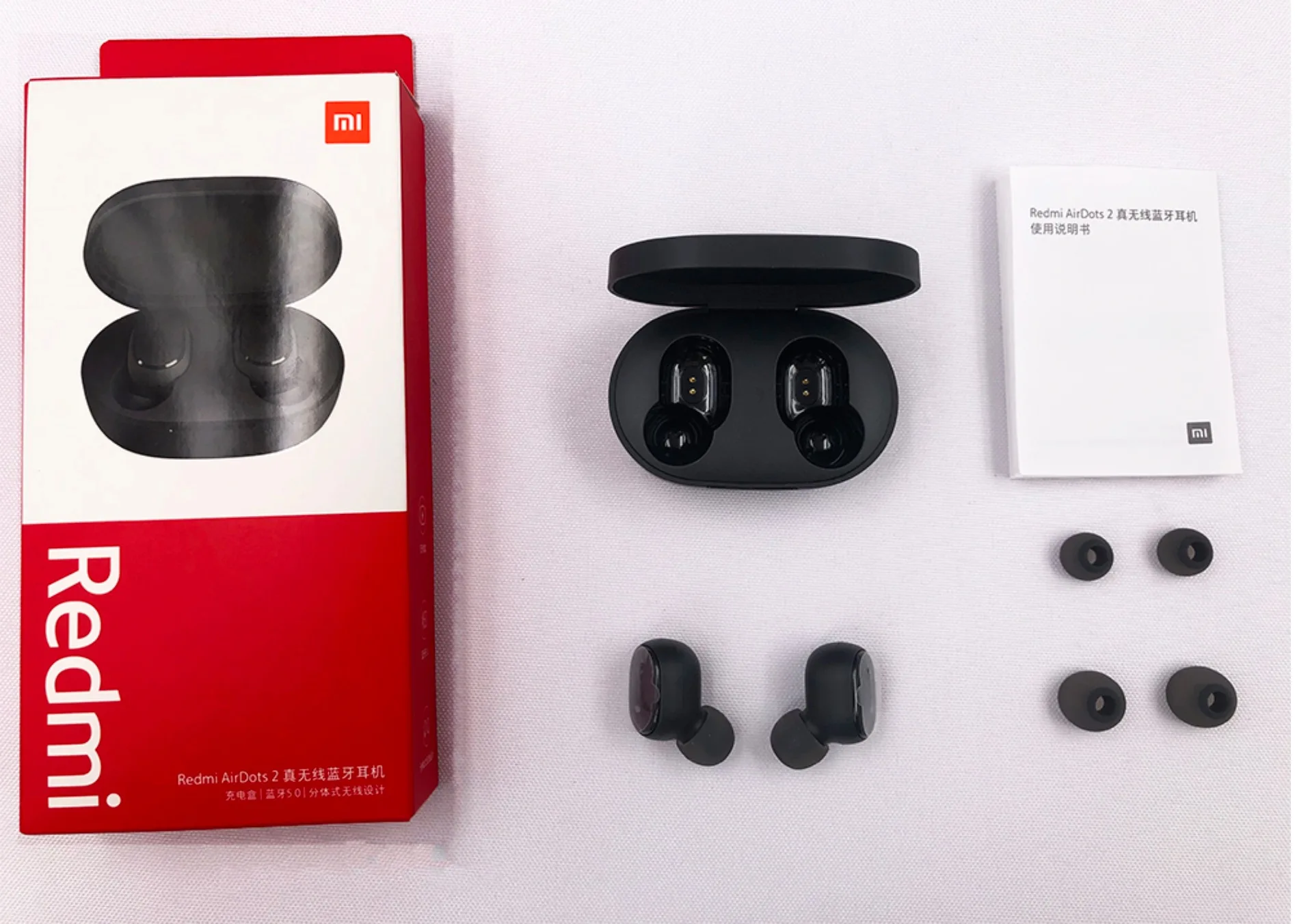  Новое поступление 2020 Redmi Airdots 2 наушники Mi True Wireless 5 0 xiao mi TWS наушники-вкладыши гарнитура