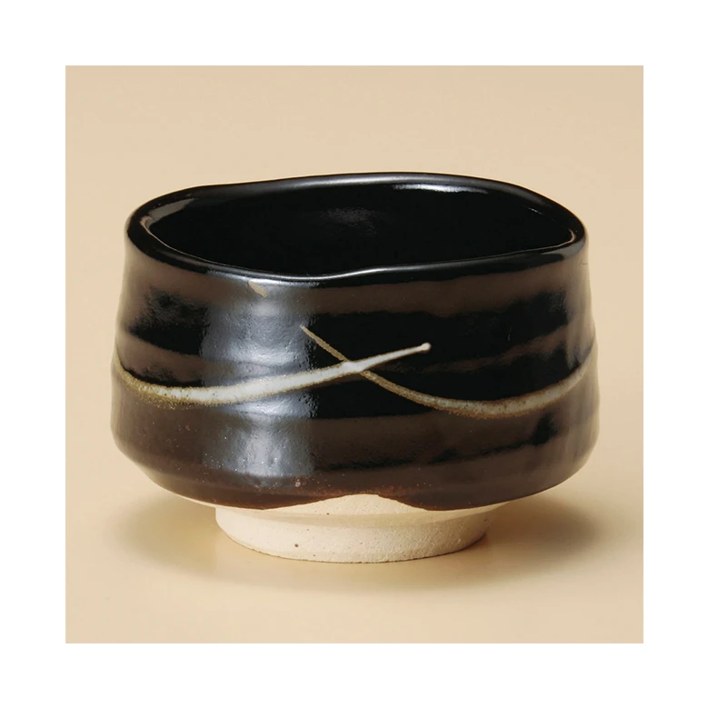 Оптовая продажа, японская аутентичная бумажная керамическая чайная чашка matcha