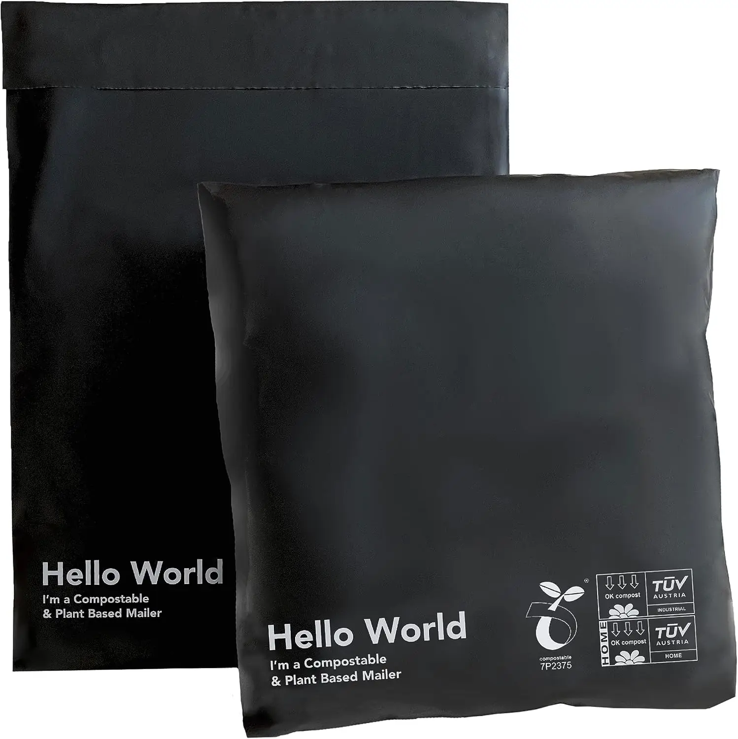 Plastic High Quality Courier PLA Mailing Bag Custom Logo Mailing Self Adhesive Seal Mailer Bag for Shipping