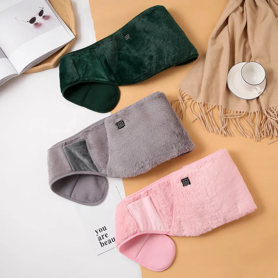 Electric Heating Waist Massage Belt Heat Insulation Hot Compress Electric Heating Waist Pain Waist Massage Belt For Men And Wome