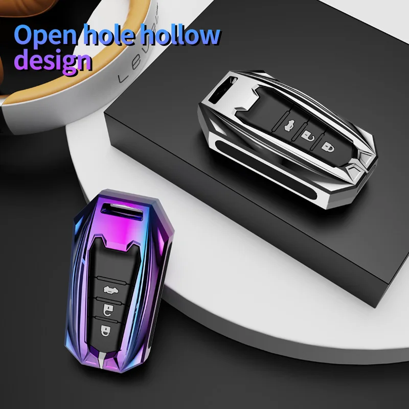 Fit For Toyota  land cruiser COROLLA HIGHLANDER CAMRY RAV4 REIZ LEVIN Zinc alloy  Car Key Case protect Cover Car key shell