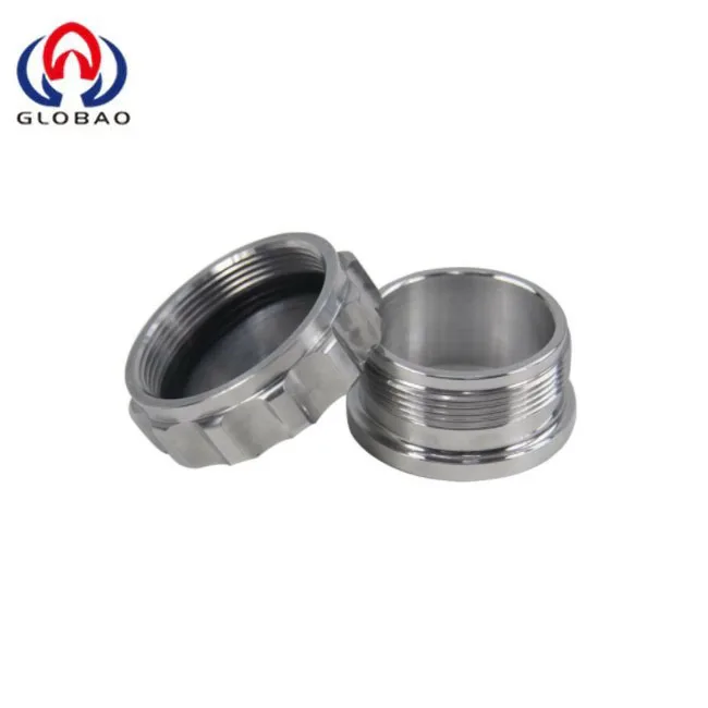 Custom hardware machinery parts processing stainless steel stainless iron nuts custom CNC lathe processing
