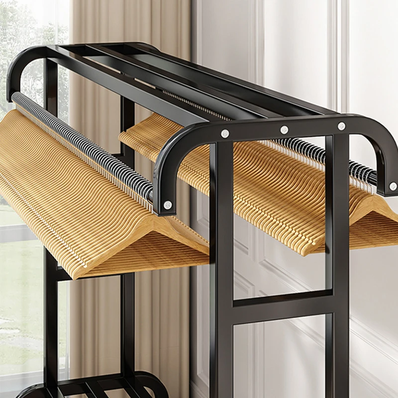 Garment Display Rack Metal Coat Rack High Service Life Clothes Shelving  Heavy Duty A Grade Clothes Display Rack