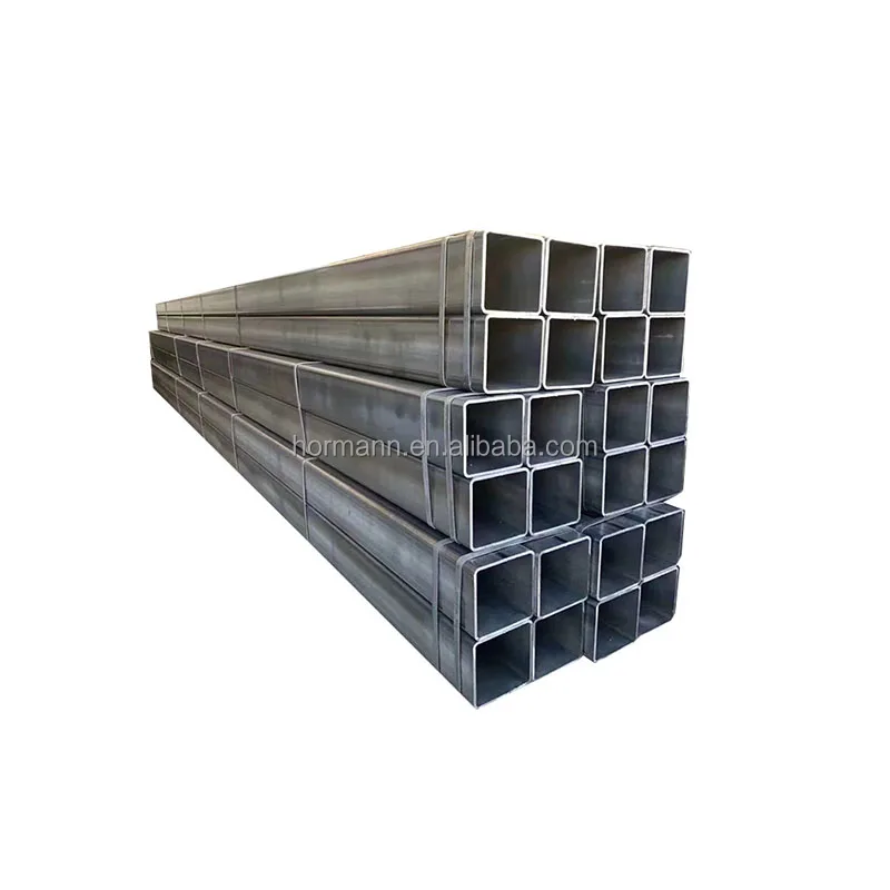 Spot Q345e Square Rectangular Tube Q345b Square Tube Rectangular Tube 16mn Hollow Square Steel On Demand