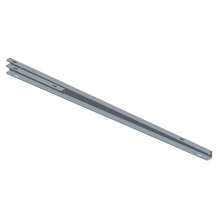 Zn-Al-Mg alloy steel angle bar triangle flat roof solar mounting bracket solar panels installation solar stand kits