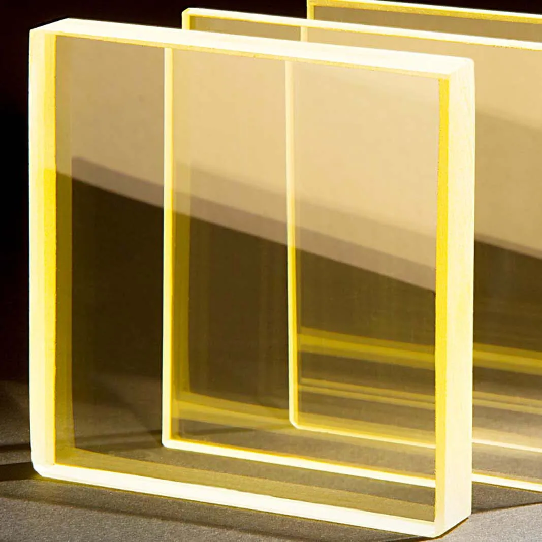 Xray Radiation Protection 10mm Thickness Lead Glass