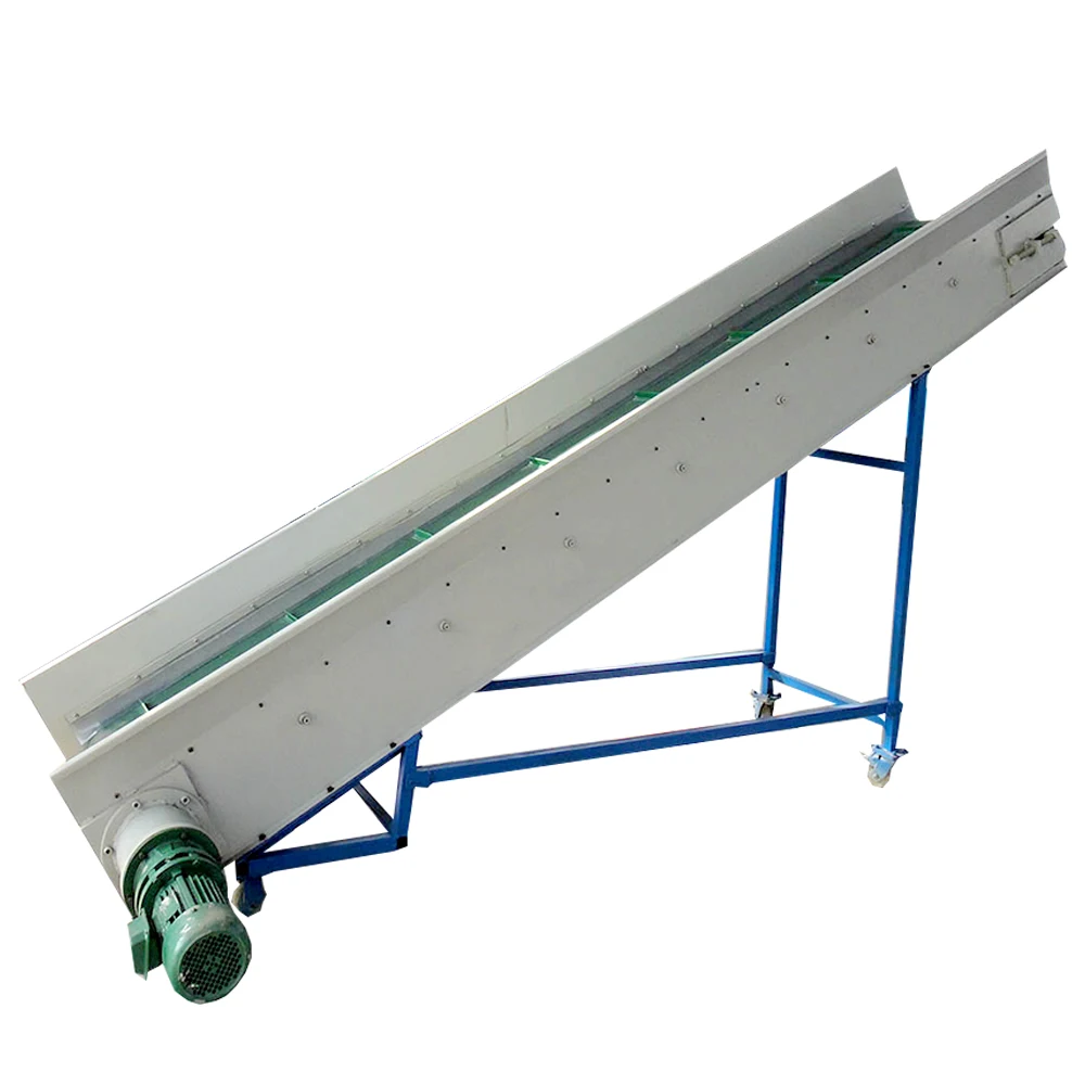 Movable grain belt conveyor warehouse loading unloading climbing belt conveyor transport belt