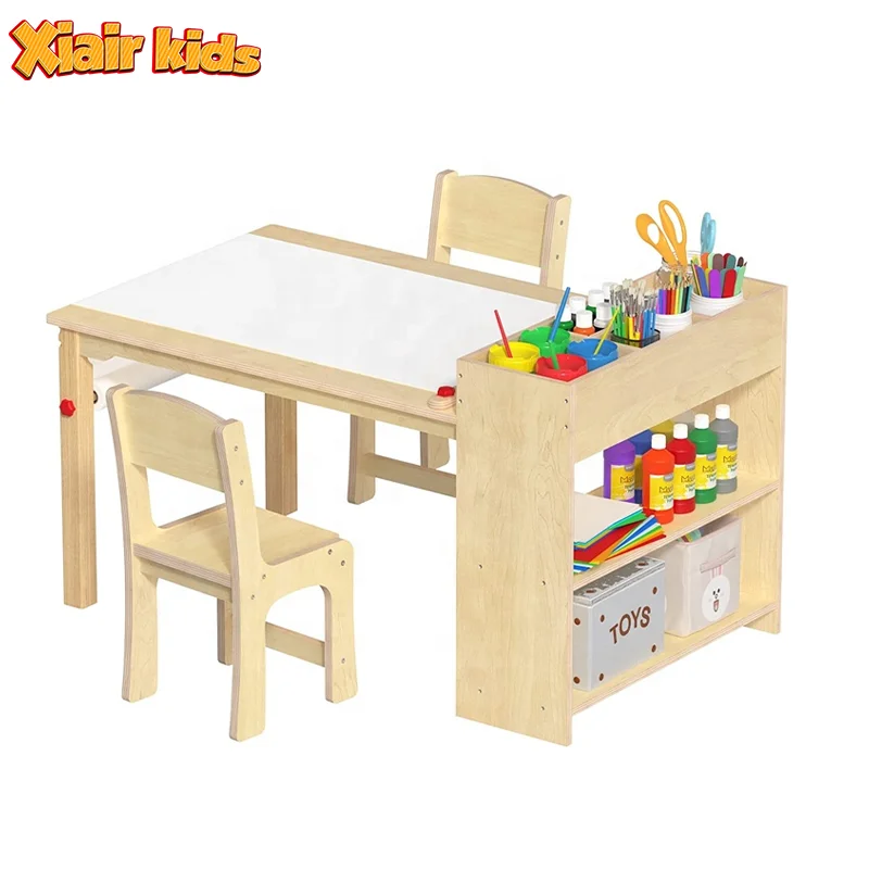 Xiair Preschool Kindergarten Children Table Chairs Play Table Desk And Chair Set Toddler Table And Chair Set Kids Furniture
