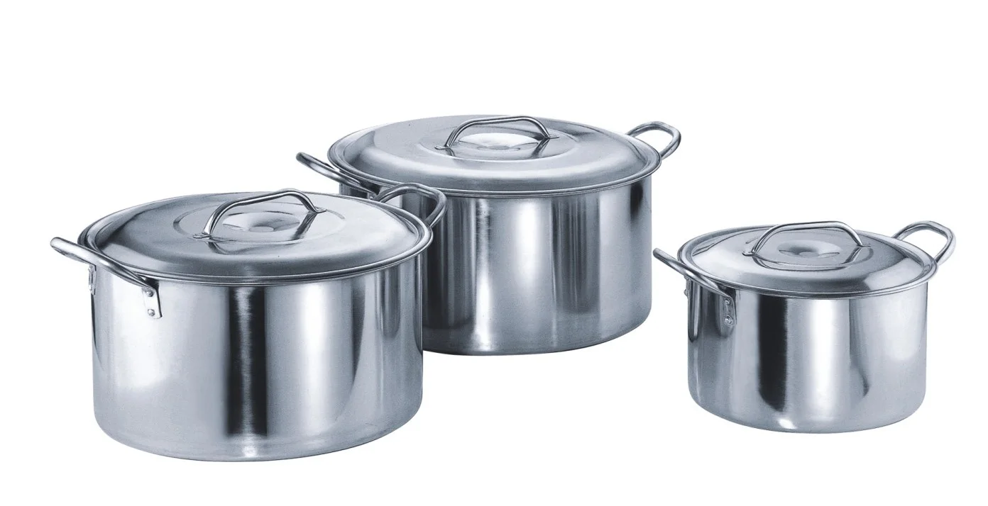 Manufacture Stainless steel cooking pot set non-stick cookware