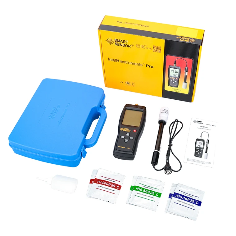 SMART SENSOR AS218 water quality pH tester fish tank aquarium pH value split-type thermometer Digital pH meter