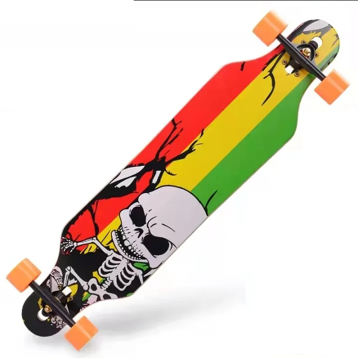Wholesale 42inch Wood Maple Drop Down Downhill Cruiser Custom Complete Dancing Longboard