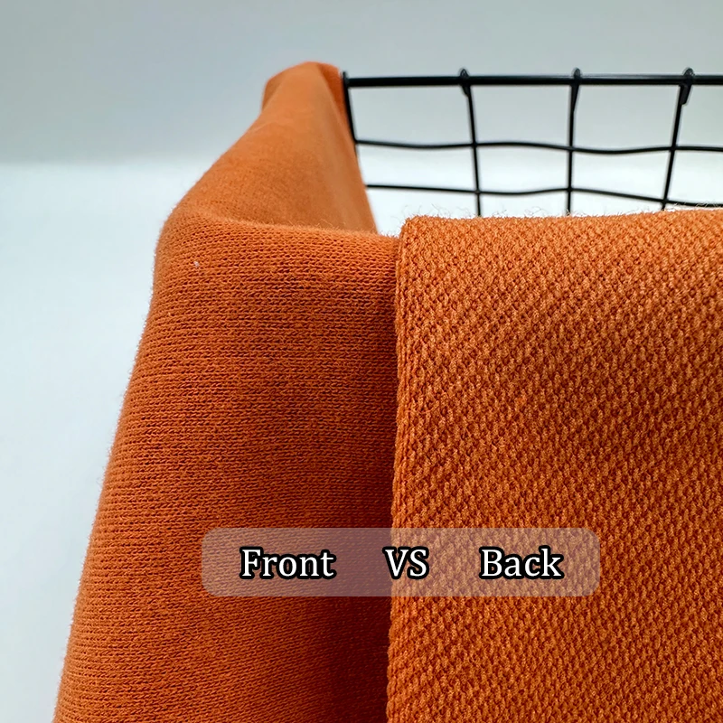 Hot Sale Skin-friendly 60% Cotton 40% Polyester CVC Knitted French Terry Fabric Roll For Thin Hoodie