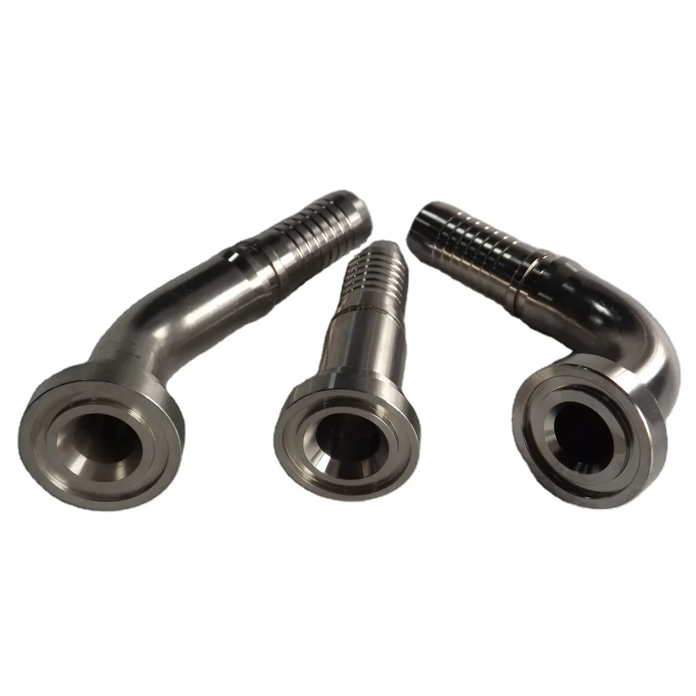 Hydraulic Hose Fittings SS 304/316 Hose Fittings High Pressure Fittings Hexagon Custom Made Male Casting 3 Years 100% Inspection