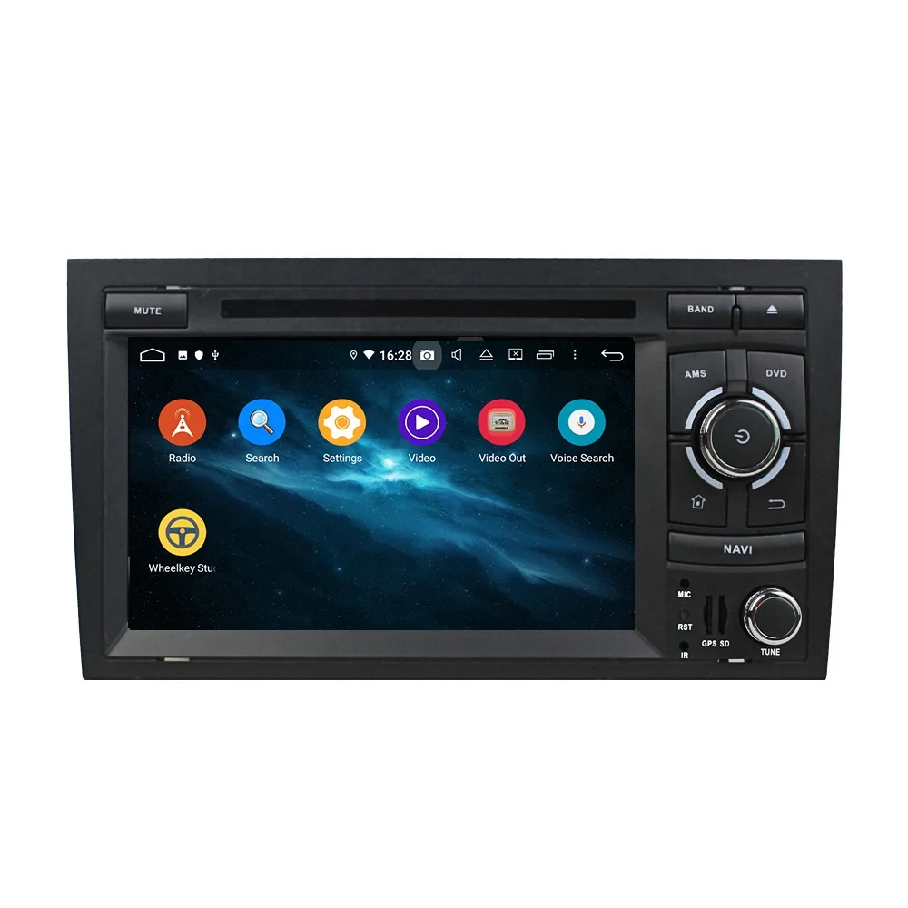  KD-7038 KLYDE Headunit Android10 Car Video Recorder Auto Radio Multimedia GPS Navigation Multi- touch Screen Player for A4