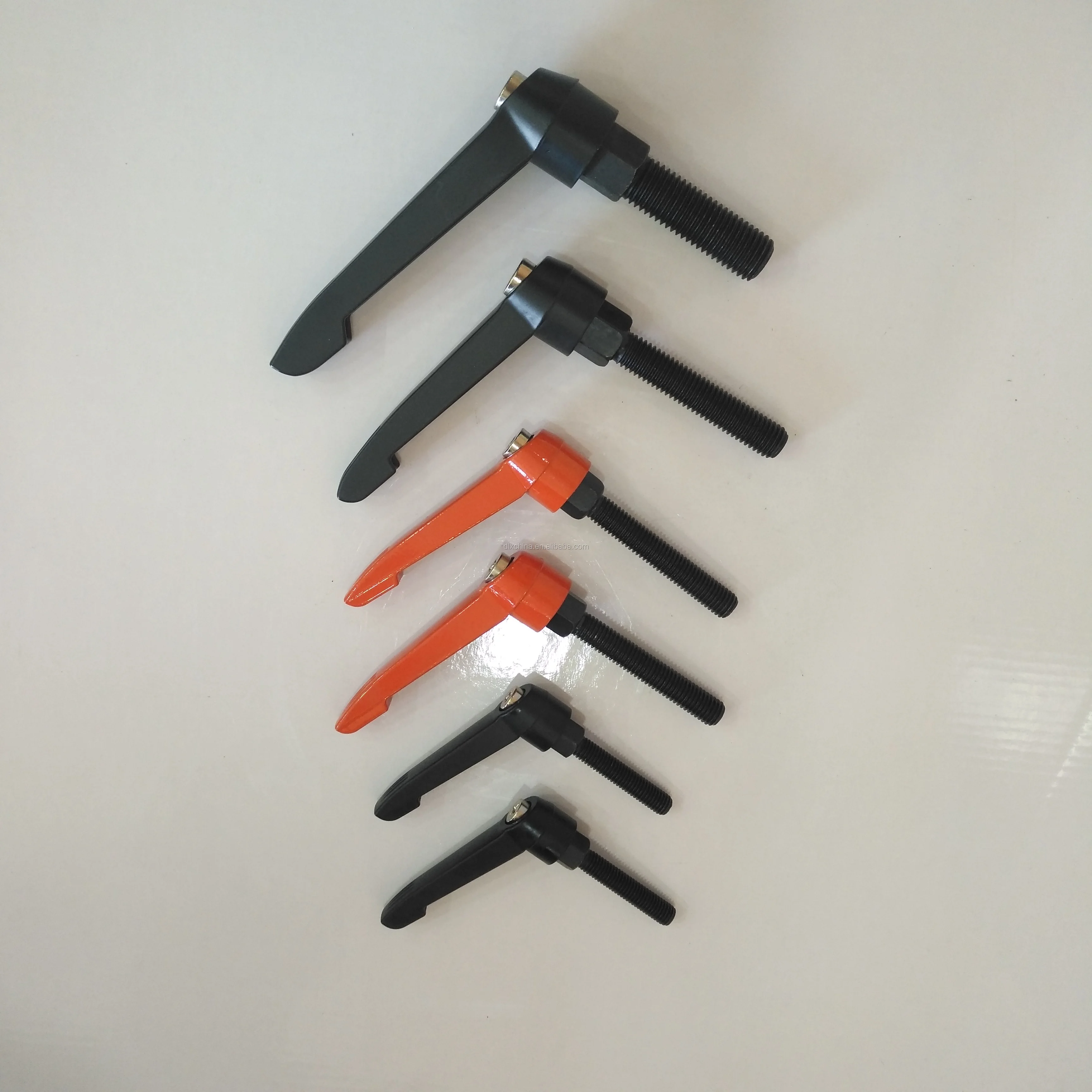 Plastic Material clamp adjustable lever handle for woodworking machine