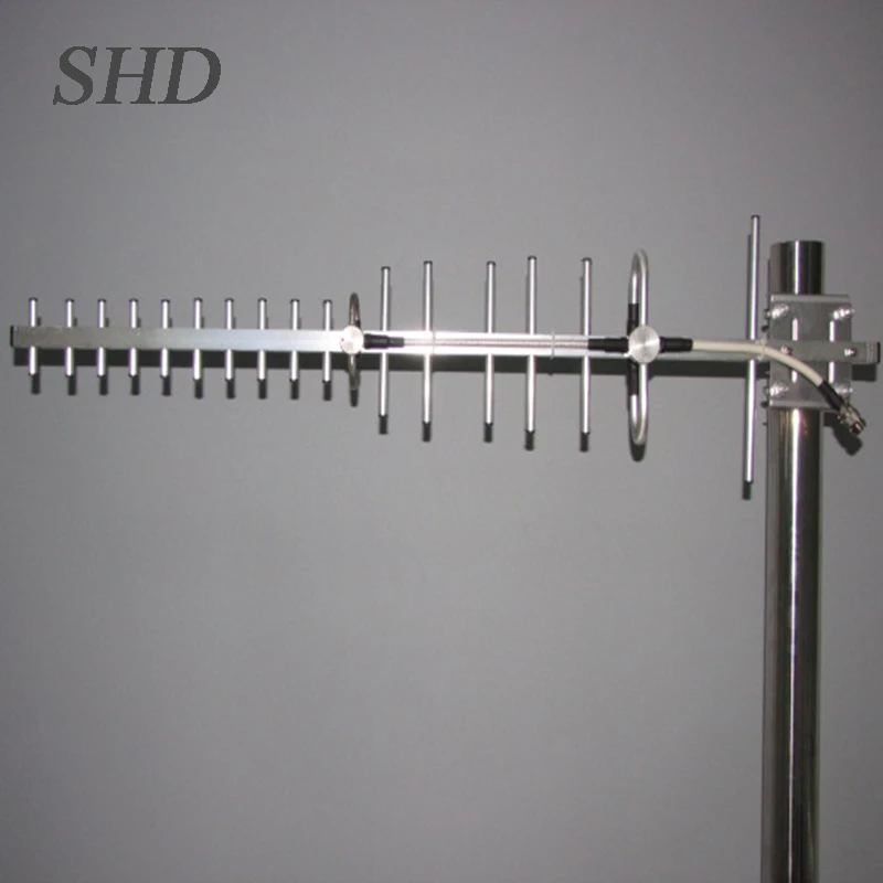 Outdoor Yagi Antenna 10dBi  870-2170mhz 4g Lte 5g Rooftop Signal Booster Welded Lpda Antenna ubiquity nanostation m5