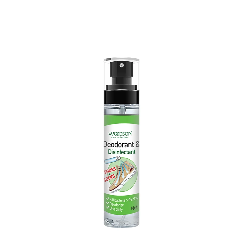 Natural Shoe Deodorizer Spray Long-Lasting Odor Eliminator Footwear Freshener Shoe Deodorant for Athletic Casual Sport Shoes