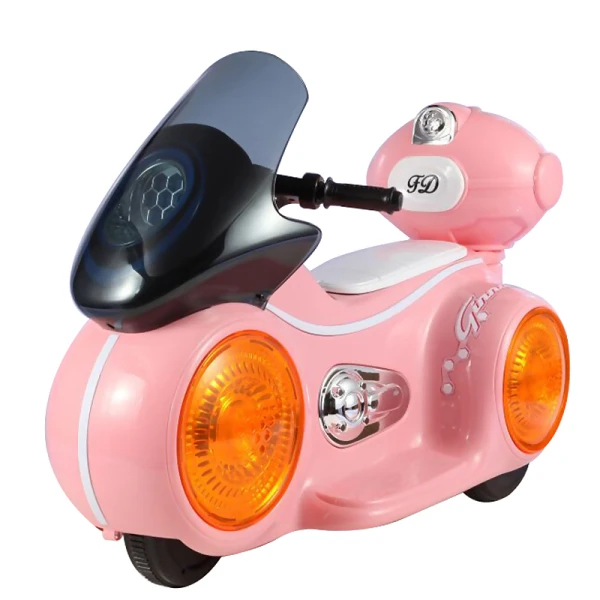 New Toy Musical Ride on Motorcycle Kids Electric Car With Light