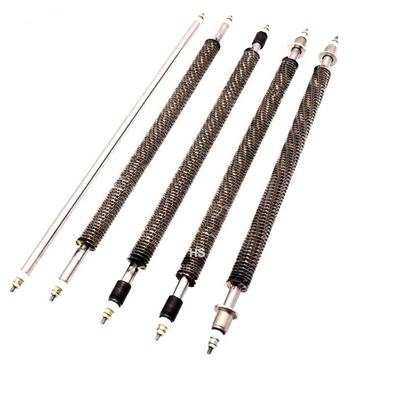 I Shape Straight Type Stainless Steel Electric Air Heating Tube Finned Tubular Heater Oven Heater