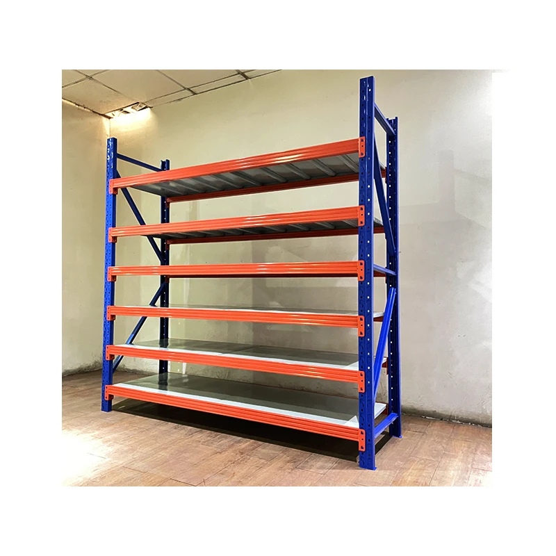 Light Weight Adjustable Power Coated Boltless Racking And Shelving Metal Storage Industrial Warehouse Storage Racks