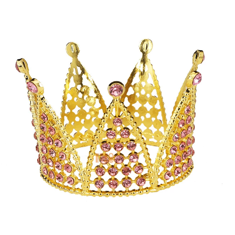 Party Bouquet Bride Decoration Crystal Rhinestone Headband Princess Party Tiara Crown for Girls