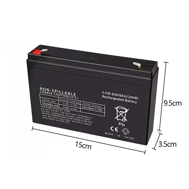 Kids Ride on Car 6V4Ah/20HR Rechargeable Long Shelf Life Batteries Kids Ride on Car Accessories