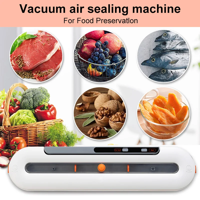 Household Personal Easy Operation Food Preservation  Storage Freezer Beef Food Vacuum Sealer