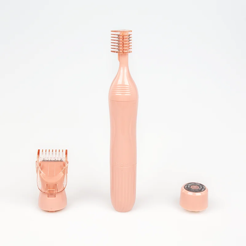 EASTO 3In1 Face Shaver Body Groin Bikini Electric Razor Removing The Fine Hair On Face Women Hair Trimmer